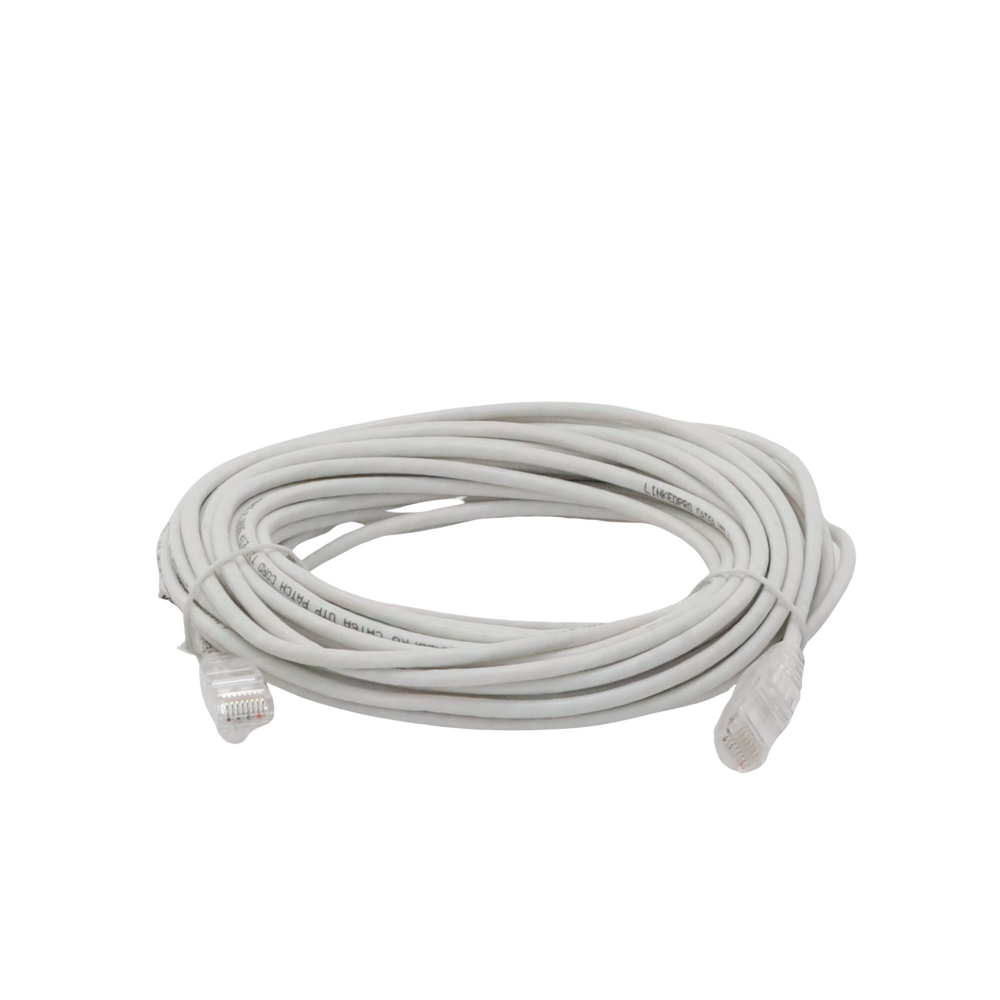 Cable de Parcheo Slim UTP Cat6A - 1 Metro (3.28 Pies) Blanco, Diámetro Reducido (28 AWG)