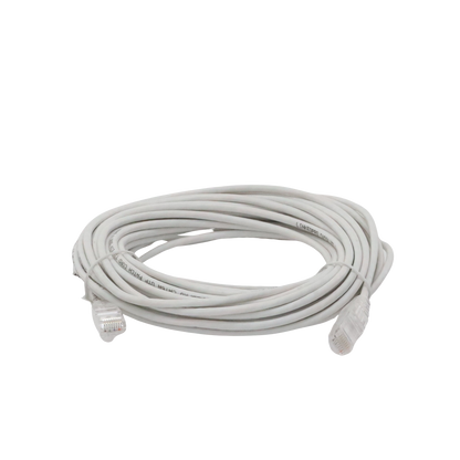 Cable de Parcheo Slim UTP Cat6A - 1 Metro (3.28 Pies) Blanco, Diámetro Reducido (28 AWG)