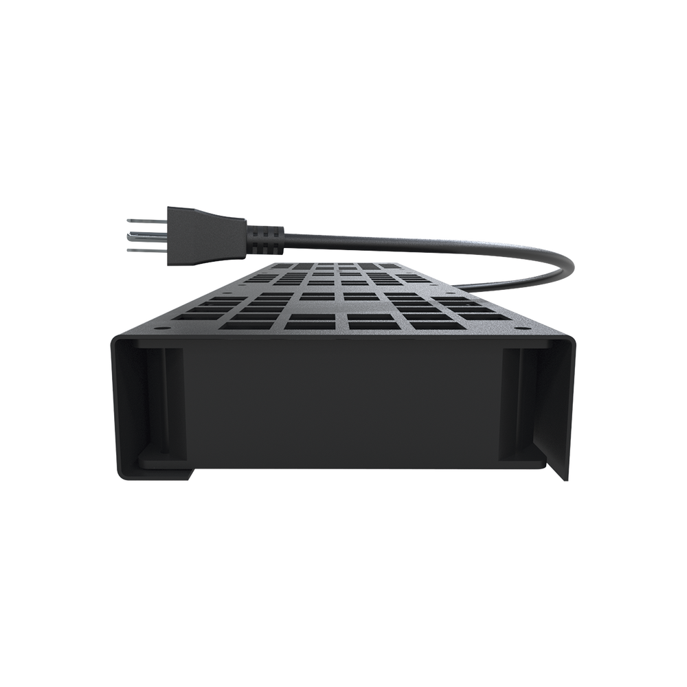 Kit de 3 Ventiladores 110 Vca (12 x 12 cm) con Clavija para Gabinete de Piso