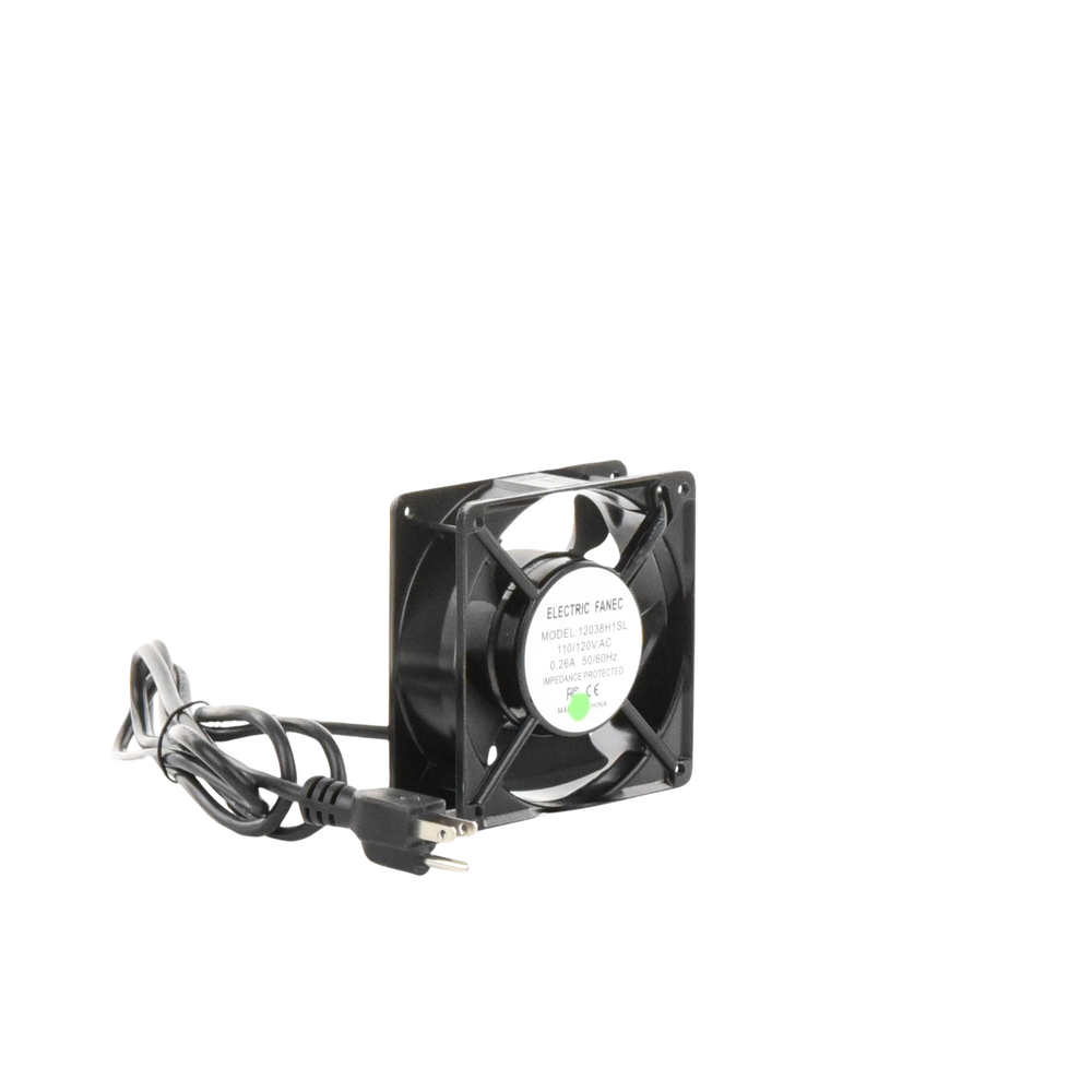 Ventilador 110 Vca de 12 x 12 cm con Cable y Clavija