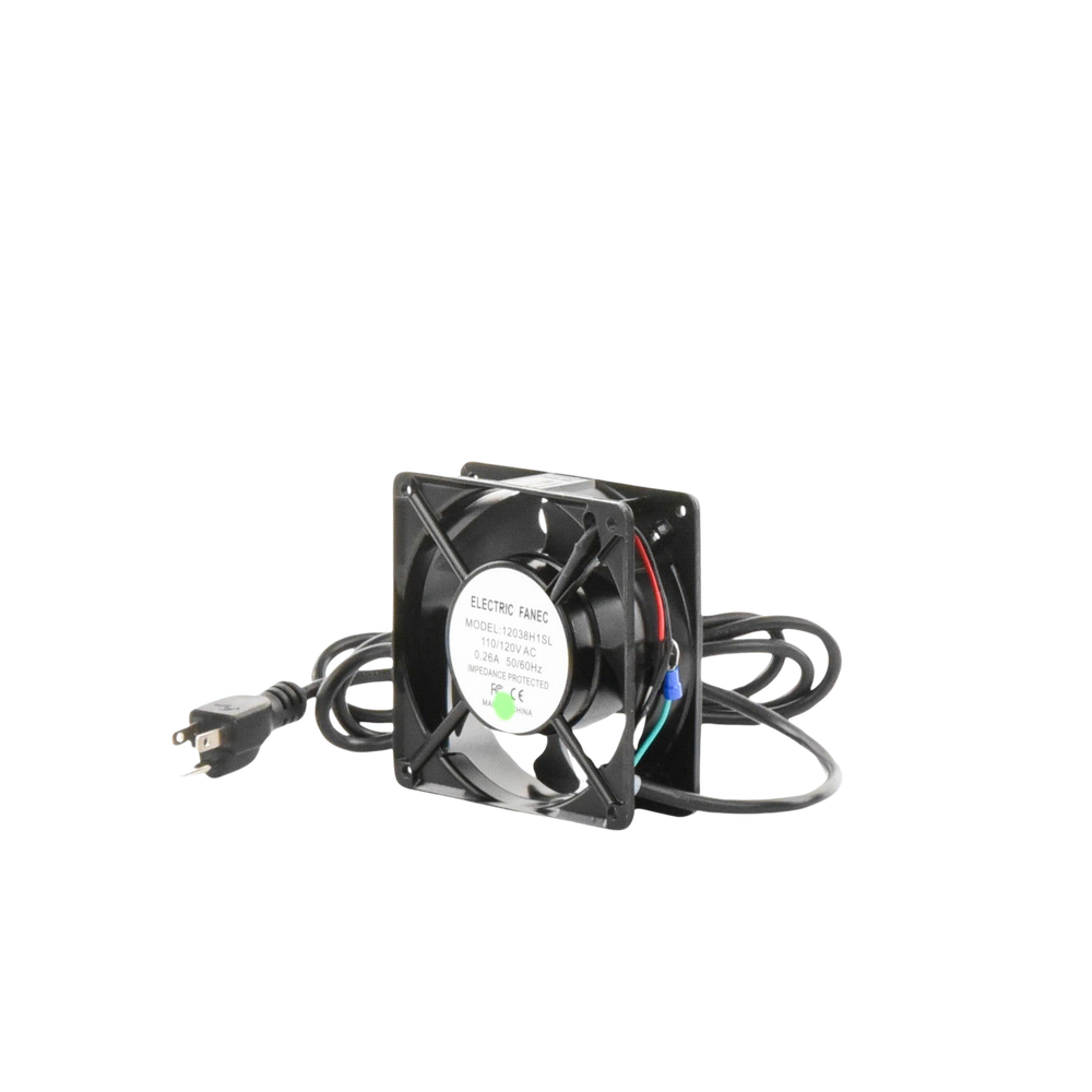 Ventilador 110 Vca de 12 x 12 cm con Cable y Clavija