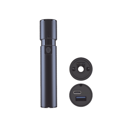 Localizador Visual de Fallos (VFL) / Para Conectores SC, FC, ST / Hasta 8-10 km de Distancia / Recargable por Puerto USB