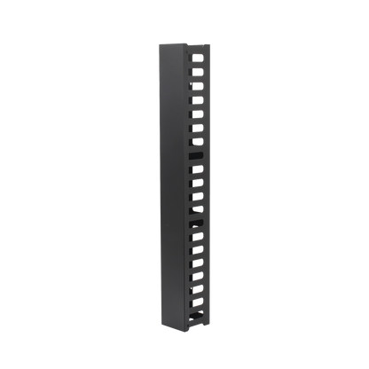 Organizador de Cable Vertical de 21 Unidades Rack Sencillo, Compatible con Racks Serie EIRL y EIQR