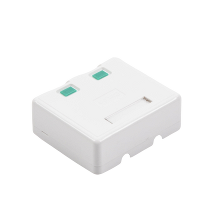 Caja de Pared con 2 Puertos Keystone, No Incluye Jacks