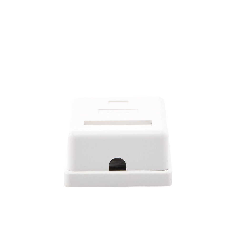 Caja de Pared con 1 Puerto Keystone, Incluye Jack STP Cat5e