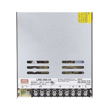 Fuente de Poder Industrial Conmutada 350W de Potencia, 24Vcc, 14.6A