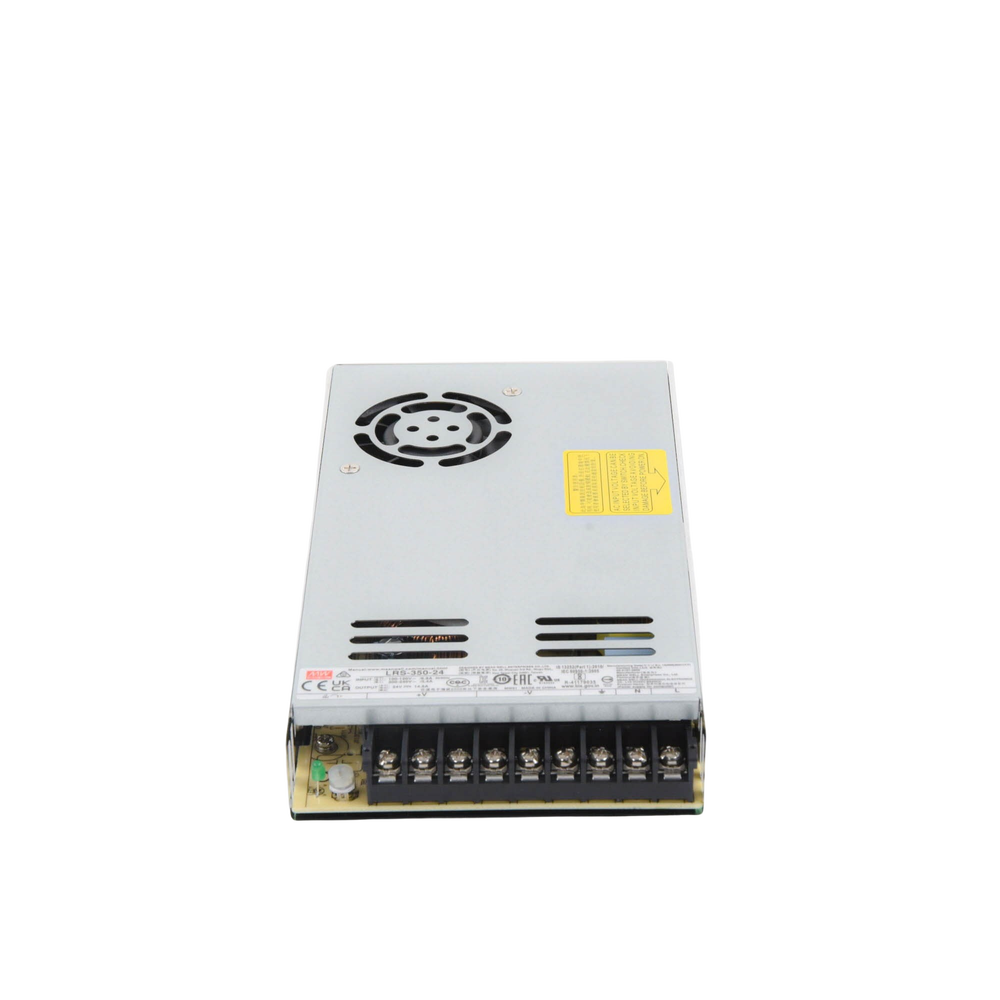 Fuente de Poder Industrial Conmutada 350W de Potencia, 24Vcc, 14.6A