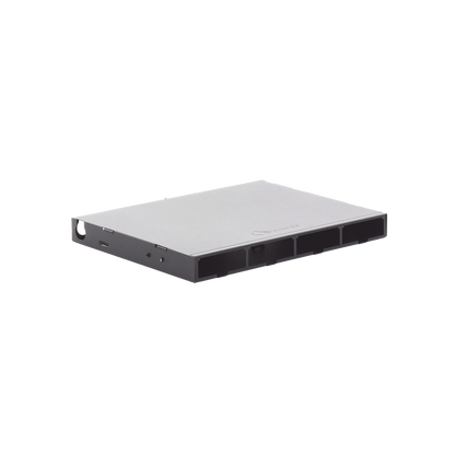 Distribuidor de Fibra Óptica de Alta Densidad LigthVerse *Core* Para Rack de 19 Pulgadas, Acepta 4 Placas Plug and Play, Hasta 96 Fibras, 1 UR