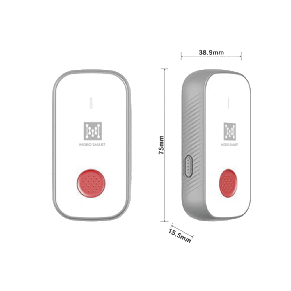 BOTON DE PANICO LORAWAN GPS LORAWAN RECARGABLE IP66
