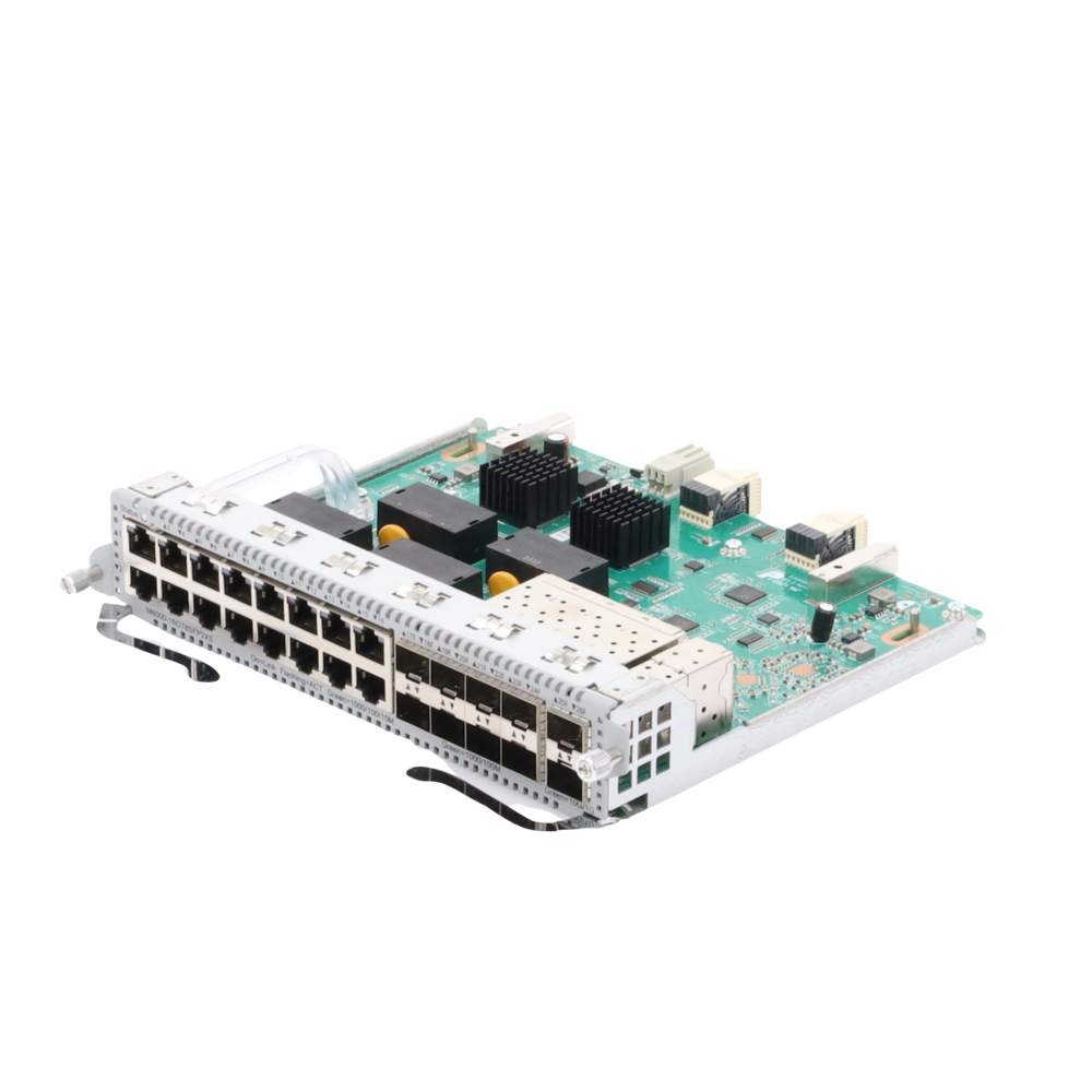 Tarjeta de Red con 16 puertos RJ45 1Gb, 8 puertos SFP 1Gb y 2 puertos SFP+ 10Gb para Chasis RG-NBS6002