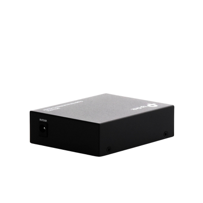 Convertidor Fibra Óptica Monomodo / 1 Puerto RJ45 10/100/1000 Mbps / Puerto Fibra Óptica SC 1000 Mbps / Hasta 20 Km / Plug and Play