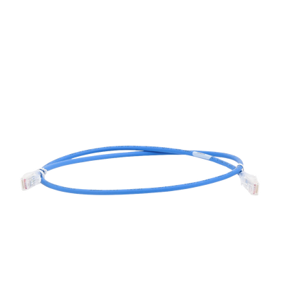 Patch Cord MC5 Modular Cat5e UTP, CM/LS0H, 1.52 Metros (5 Pies), Color Azul, Versi�n Bulk (Sin Empaque Individual)