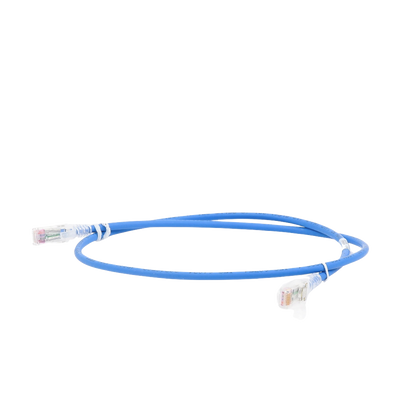 Patch Cord MC6 Modular Cat5e UTP, CM/LS0H, 3.05 Metros (10 Pies), Color Azul, Versi�n Bulk (Sin Empaque Individual)
