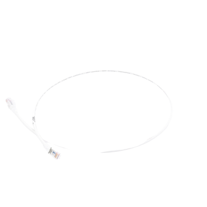 Patch Cord MC6 Modular Cat6 UTP, CM/LS0H, 3ft, Color Blanco