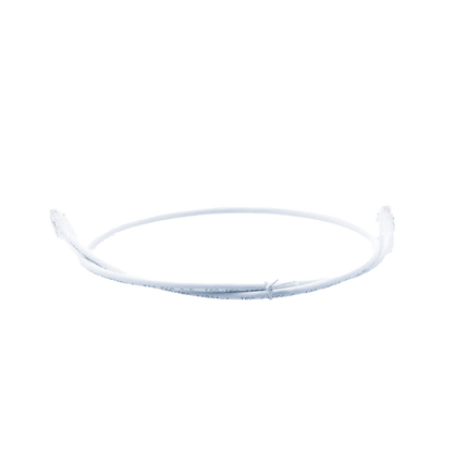 Patch Cord MC6 Modular Cat6 UTP, CM/LS0H, 0.91 Metros (3 Pies), Color Blanco, Versión Bulk (Sin Empaque Individual)