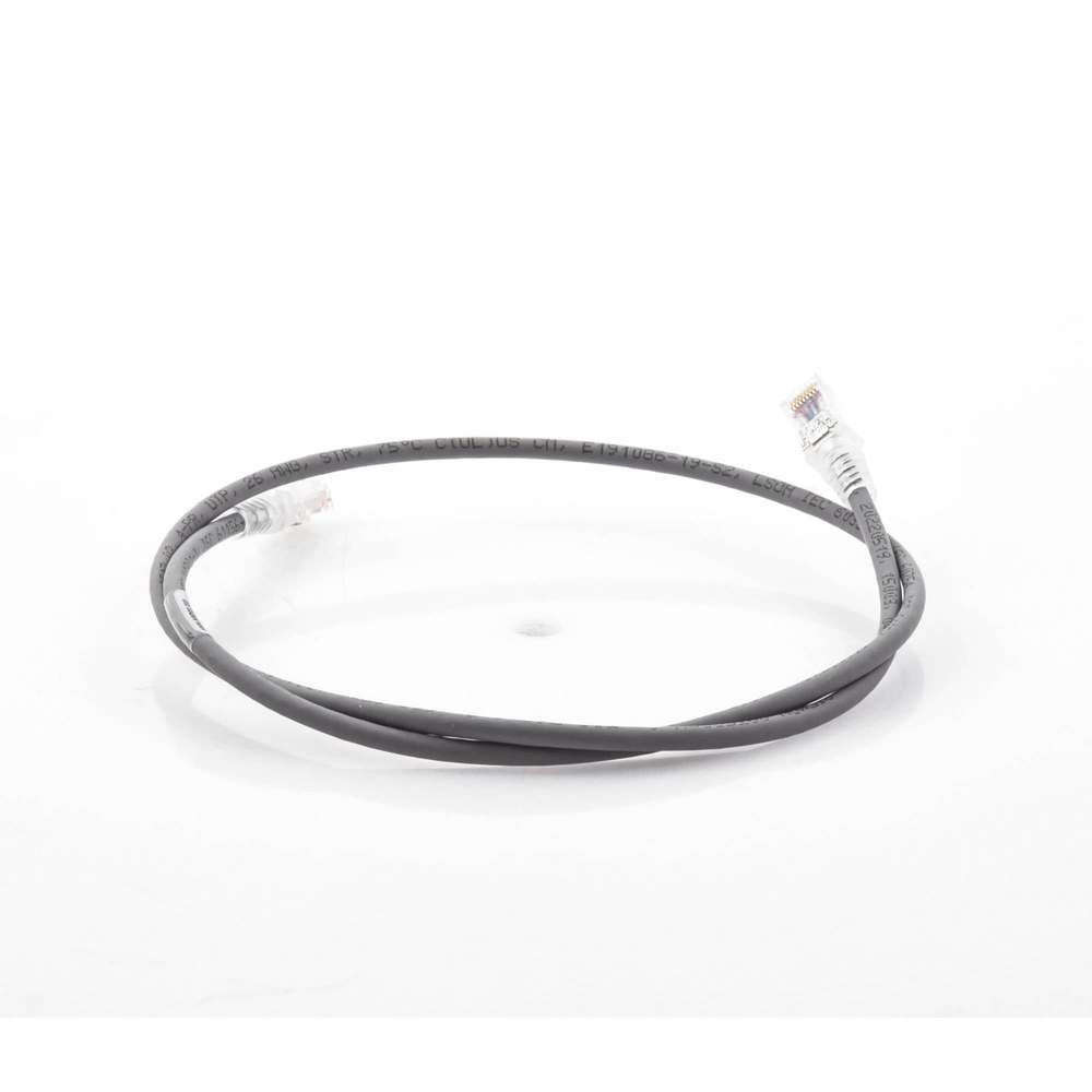 Patch Cord MC6 Modular Cat6 UTP, CM/LSOH1, 0.91 Metros (3 Pies), Color Gris