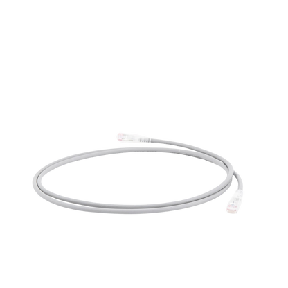 Patch Cord MC6 Modular Cat6 UTP, CM/LS0H, 1.52 Metros (5 Pies), Color Gris
