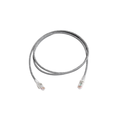 Patch Cord MC6 Modular Cat6 UTP, CM/LS0H, 1.52 Metros (5 Pies), Color Gris