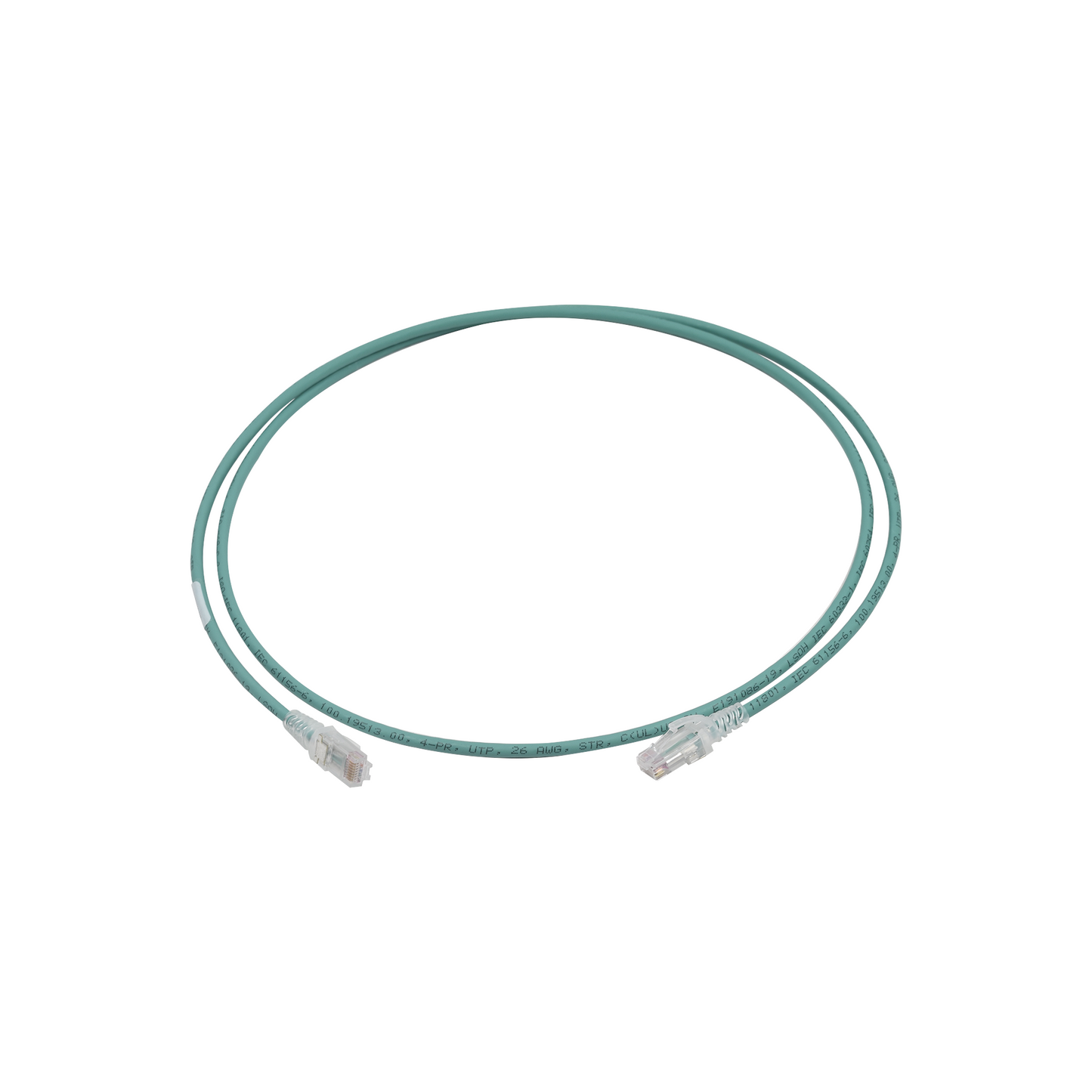 Patch Cord MC6 Modular Cat6 UTP, CM/LS0H, 1.52 Metros (5 Pies), Color Verde