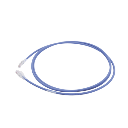 Patch Cord MC6 Modular Cat6 UTP, CM/LS0H, 2.13 Metros (7 Pies), Color Azul