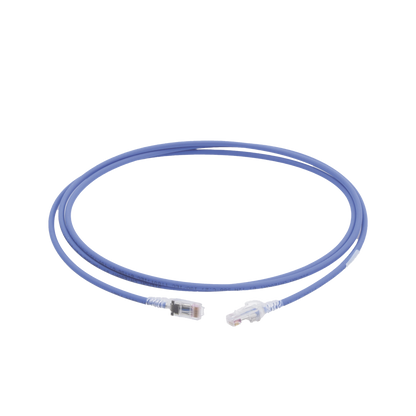 Patch Cord MC6 Modular Cat6 UTP, CM/LS0H, 2.13 Metros (7 Pies), Color Azul