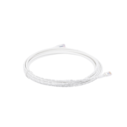 Patch Cord MC6 Modular Cat6 UTP, CM/LS0H, 4.57 Metros (15 Pies), Color Blanco