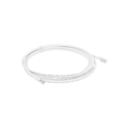 Patch Cord MC6 Modular Cat6 UTP, CM/LS0H, 4.57 Metros (15 Pies), Color Blanco