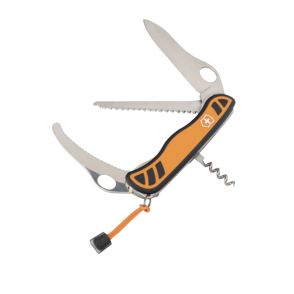 Navaja Victorinox Grande Hunter XT Grip Multiherramienta con Cachas y 6 Funciones. Hojas para una Mano.