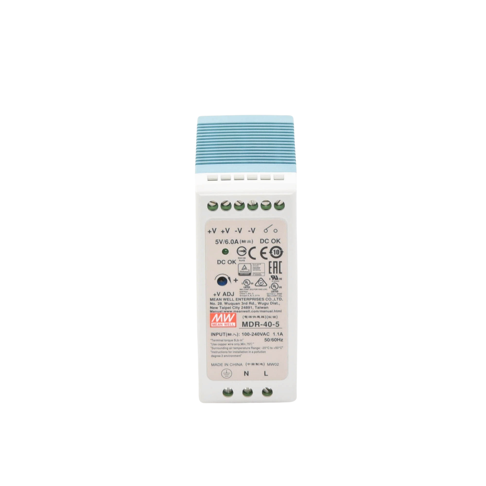 Fuente de poder Industrial Riel Din 5Vcc, 40W