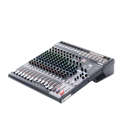 Mezcladora de Audio | 16 Canales | 10 Entradas de Micrófono | Entradas de Línea | Efectos | (MG16X)
