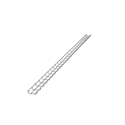 Charola Tipo Malla 33/100 mm, Acabado Electro Zinc, Hasta 53 Cables Cat6, Tramo de 3 Metros