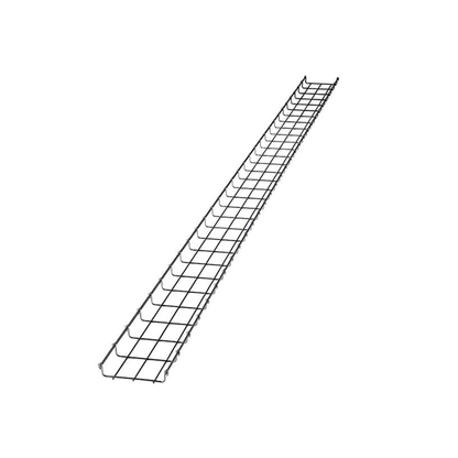 Charola Bimetálica Tipo Malla 33/150 mm, Ideal Para Utilizarse al Exterior o Zonas Húmedas, Hasta 79 Cables Cat6, Tramo de 3 Metros