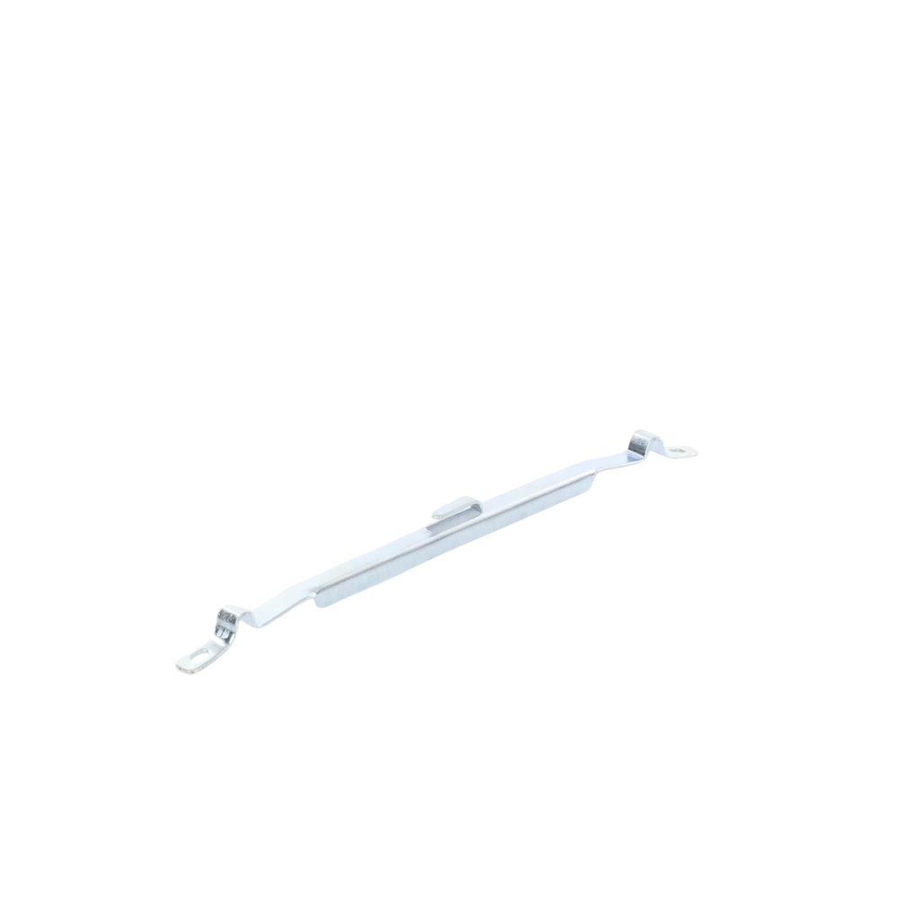 Clip Recto Automático para unir tramos de charola con peralte de 54 con acabado Electro Zinc