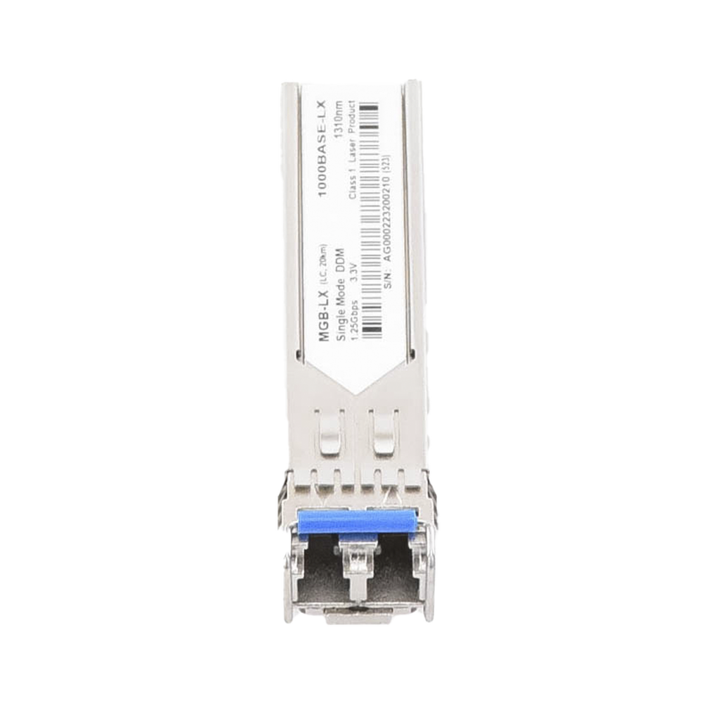 Paquete de 10 Piezas del Modelo (MGB-LX v2) del Transceptor mini-GBIC SFP 1G LC Duplex Para Fibra Monomodo de 20 Km