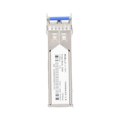 Paquete de 10 Piezas del Modelo (MGB-LX v2) del Transceptor mini-GBIC SFP 1G LC Duplex Para Fibra Monomodo de 20 Km
