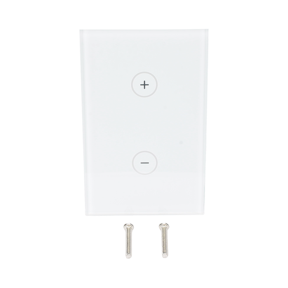 (ZWAVE) Dimmer panel táctil touch inalámbrico Zwave Plus. Compatible con Hubitat HC8, Álula  M2M, otros