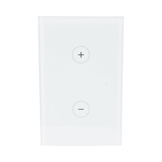 (ZWAVE) Dimmer panel táctil touch inalámbrico Zwave Plus. Compatible con Hubitat HC8, Álula  M2M, otros