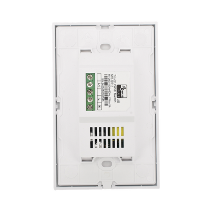(ZWAVE) Interruptor On/Off panel táctil touch inalámbrico Zwave Plus 1 boton. Compatible con Hubitat HC8, Álula  M2M, otro