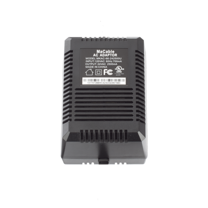Transformador de 24 VCA / 2.5 Amp (60 VA) / Multiples Usos / Recomendado para PTZ TURBOHD e IP / Interior