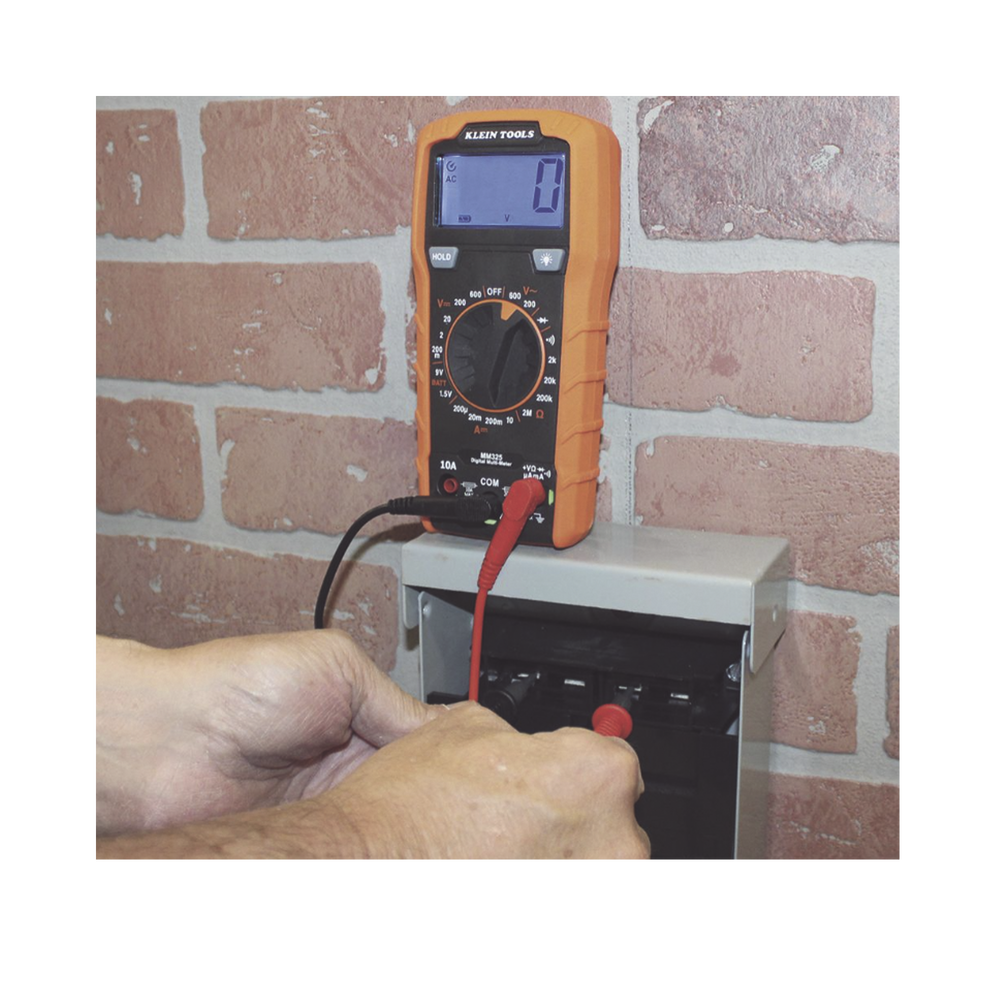 Multímetro Digital con Selección Manual Rango 600V CAT III con Protección de Alerta LED del Cable de Prueba