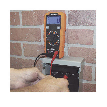 Multímetro Digital con Selección Manual Rango 600V CAT III con Protección de Alerta LED del Cable de Prueba