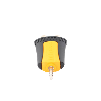 Conector Estéreo | 3.5 mm - 2 x conector Hembra RCA | Adaptador de Carcasa de Plástico