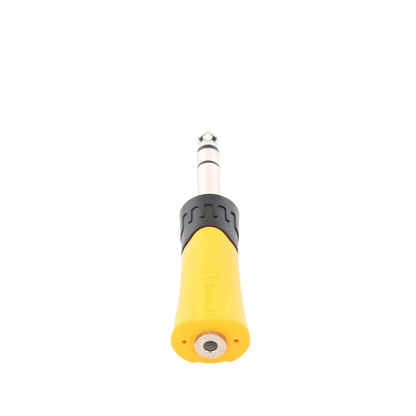 Conector Estéreo | 1/4in - Jack de 3.5 mm | Adaptador de Carcasa de Plastico
