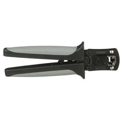 Pinzas Ponchadoras Para Plugs Modulares RJ45, Cat5e, Cat6 y Cat6A, Color Negro