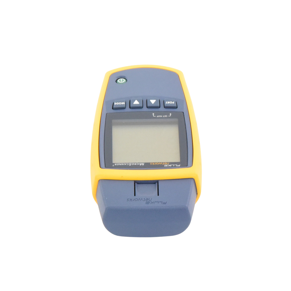 Verificador de Red MicroScanner2, para Comprobación de Redes de Voz, Datos y Video, con Pantalla LCD Retroiluminada