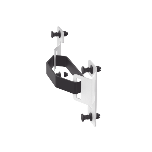 Kit de Soporte de Correa, Para Uso con Gabinetes Multipropósito, de Instalación a Presión, Color Blanco
