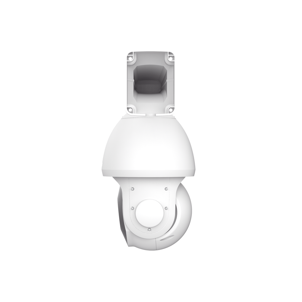 Cámara de Red Tipo Domo AI Zoom Óptico 42X / 4K HD 30fps / 140dB Super WDR / Control PTZ Inteligente / IR 300m / IP66 IK10