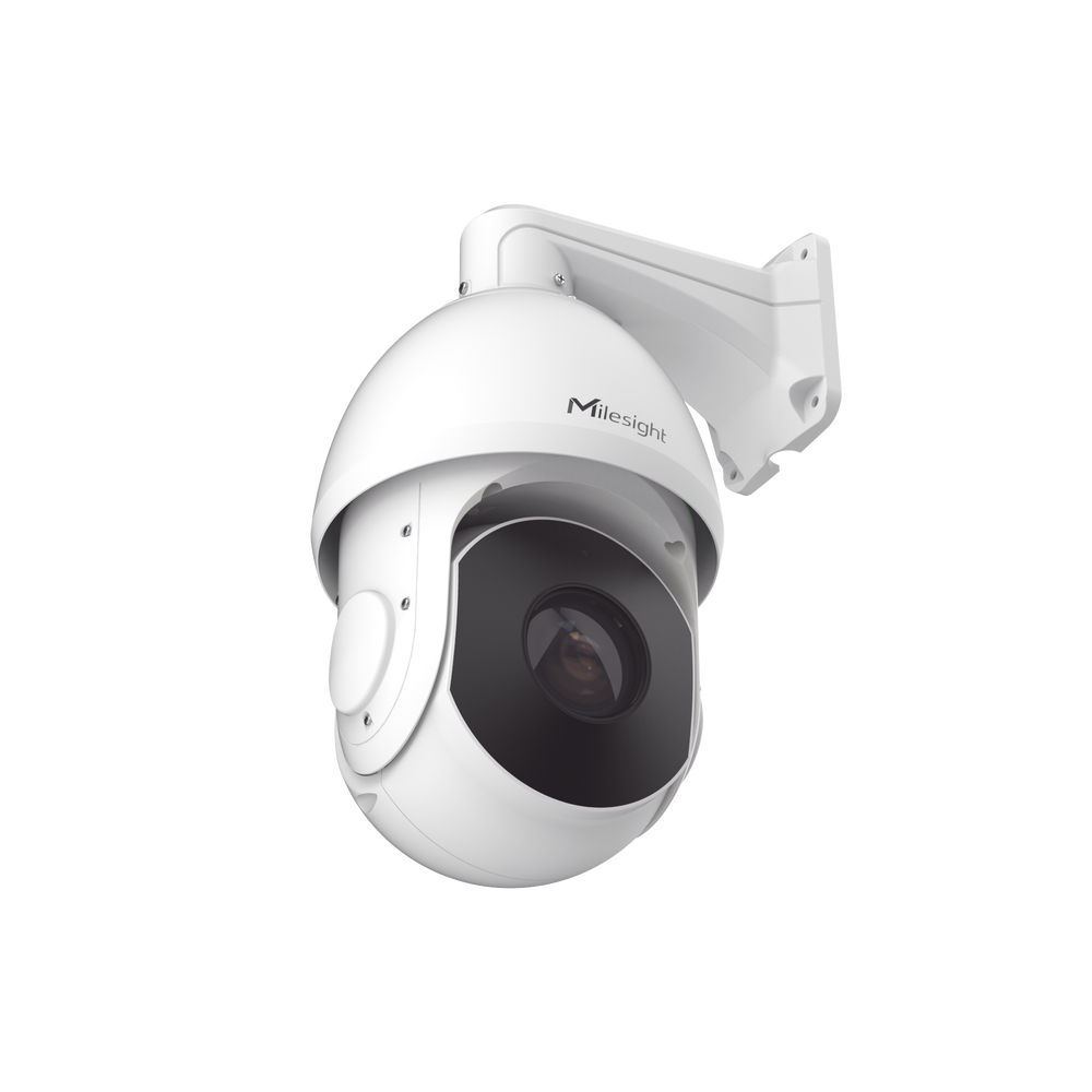 Cámara de Red Tipo Domo AI Zoom Óptico 42X / 4K HD 30fps / 140dB Super WDR / Control PTZ Inteligente / IR 300m / IP66 IK10