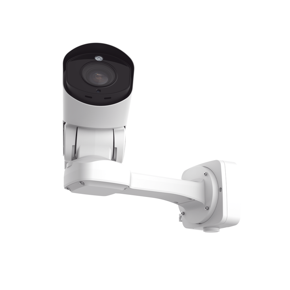 Cámara de Red Bullet PTZ 12X / Zoom Óptico 12X / Smart IR II / Alta Tasa de Cuadros 100fps  / Super WDR Pro 3 en 1 / Protección IP66 / Integración Onvif