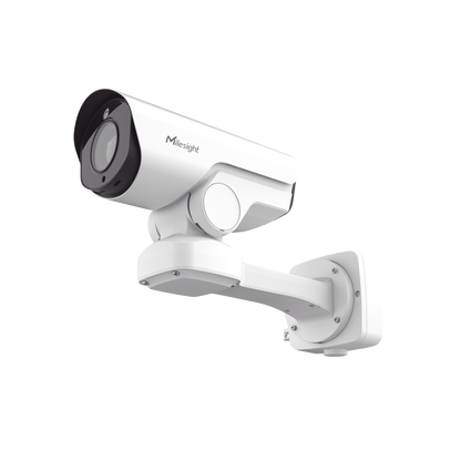 Cámara de Red Bullet PTZ 12X / Zoom Óptico 12X / Smart IR II / Alta Tasa de Cuadros 100fps  / Super WDR Pro 3 en 1 / Protección IP66 / Integración Onvif